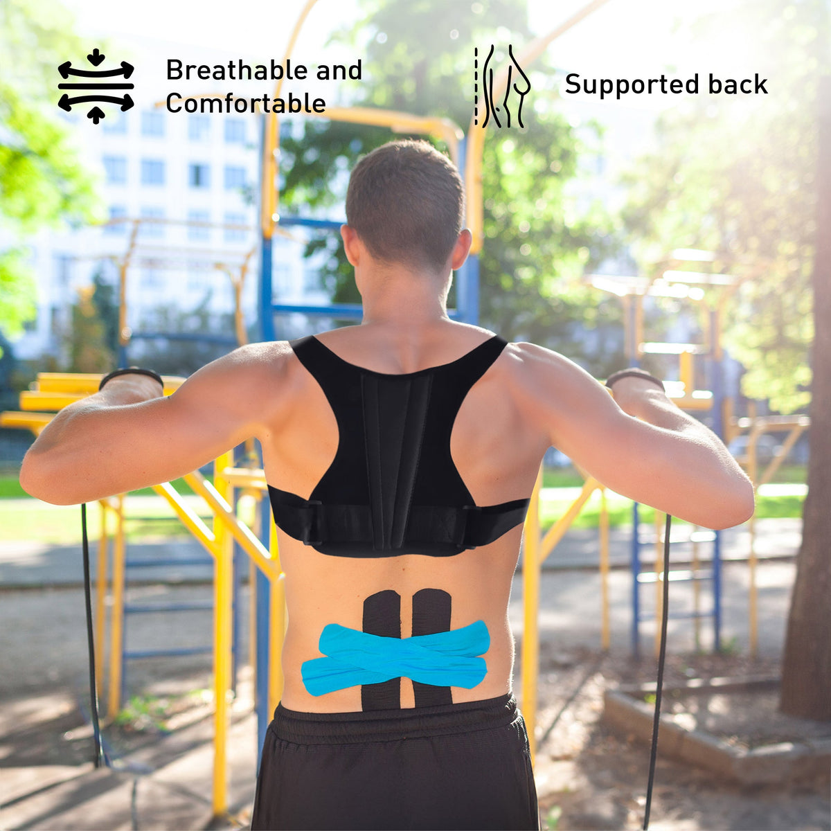 Posture Corrector + Pro Massage Gun Bundle