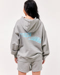 Oversized fit French terry hoodie
